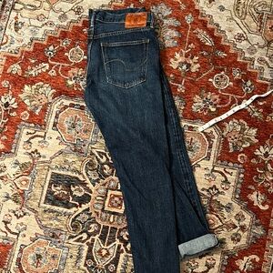 Men's Slim Jeans in Dark Blue